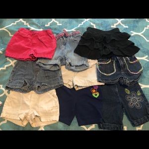 Girl’s shorts bundle - 2T